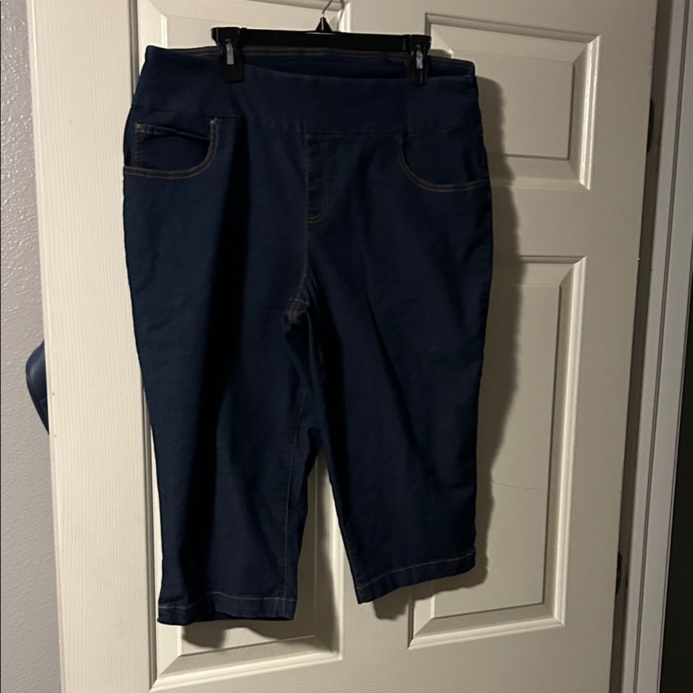 Time and Tru Navy Capris